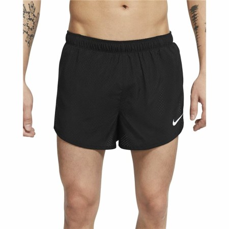 Pantaloni Corti Sportivi da Uomo Nike Fast Nero