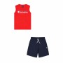 Completo Sportivo per Bambini Champion Rosso 2 Pezzi