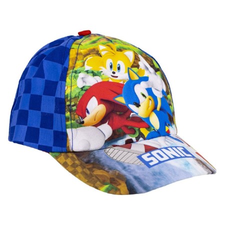 Cappellino per Bambini Sonic Azzurro (53 cm)