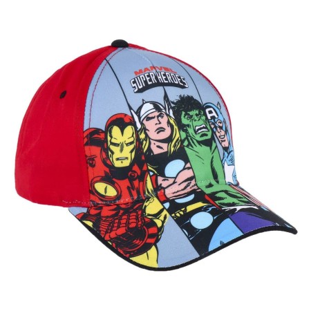 Cappellino per Bambini The Avengers Rosso (53 cm)