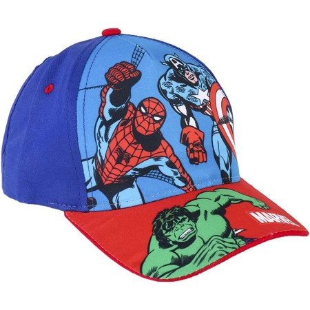 Cappellino per Bambini The Avengers Azzurro (53 cm)