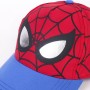 Cappellino per Bambini Spiderman Azzurro Rosso (53 cm)