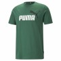 Maglia Puma Ess+ 2 Col Logo Vine Verde Unisex