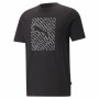 Maglia Puma Graphics Cat Black Unisex