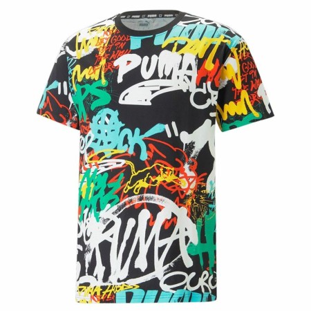 Maglia Puma Graffiti Nero Unisex