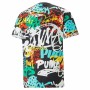 Maglia Puma Graffiti Nero Unisex