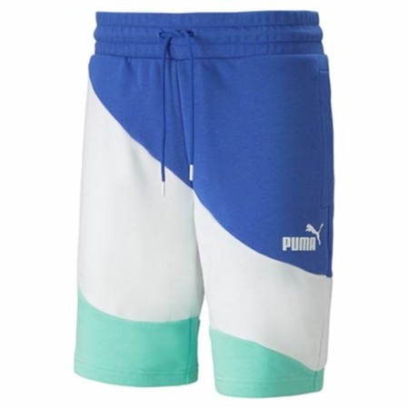 Pantaloni Corti Sportivi da Uomo Puma Power Cat Multicolore