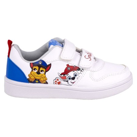 Scarpe Sportive per Bambini The Paw Patrol Velcro Bianco