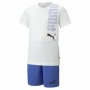 Completo Sportivo per Bambini Puma Logolab Set B Bianco