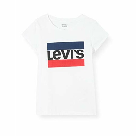 Maglia a Maniche Corte Bambino Levi's E4900 Bianco