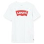 Maglia a Maniche Corte per Bambini Levi's Batwing 4 Anni Bianco