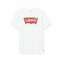 Maglia a Maniche Corte Bambino Levi's 8E8157 Bianco (14 Anni)