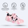 Scarpe Sportive con LED Minnie Mouse Velcro Rosa