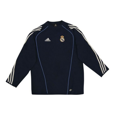 Felpa senza Cappuccio Bambino Adidas REAL SWT TOP Nero