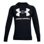 Felpa con Cappuccio Uomo Under Armour Rival Fleece Big Logo Nero