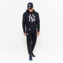 Felpa con Cappuccio Uomo New Era Team Logo NYY Blu scuro