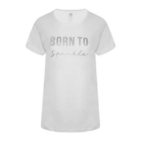 Maglia a Maniche Corte Donna Dare 2b Emanation Bianco