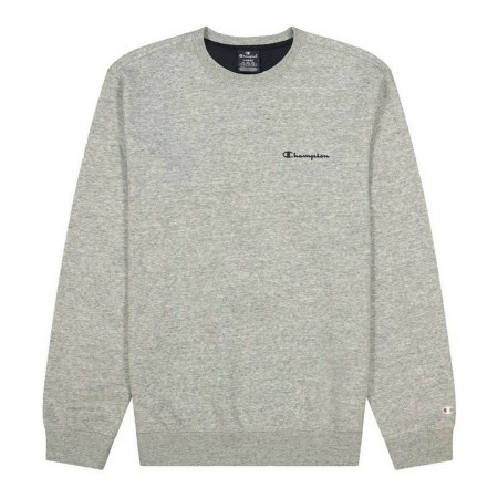 Maglia Champion Spliced Script Grigio Grigio chiaro