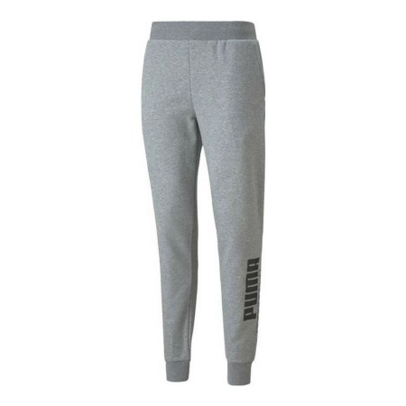 Pantalone Lungo Sportivo Puma Power Logo Grigio