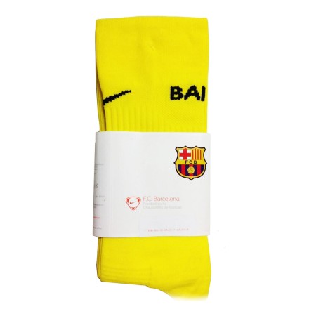 Calze da Calcio per Adulti Nike FCB Home Away Giallo