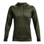 Felpa con Cappuccio Under Armour Fleece Twist Oliva