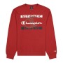 Felpa senza Cappuccio Champion Authentic Athletic Rosso