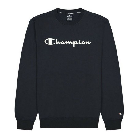 Felpa senza Cappuccio Uomo Champion Crewneck Blu scuro