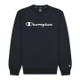 Felpa senza Cappuccio Uomo Champion Crewneck Blu scuro