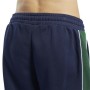 Pantalone Lungo Sportivo Reebok Classics Linear Uomo Blu Marino