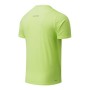 Maglia a Maniche Corte Uomo New Balance Trainning Verde limone