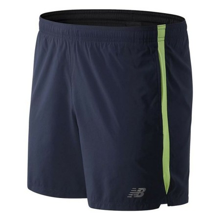 Pantaloni Corti Sportivi da Uomo New Balance Accelerate 5 In Blu scuro