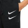 Pantalone Lungo Sportivo Nike Swoosh Bambini Nero