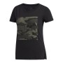 Maglia a Maniche Corte Donna Adidas Boxed Como Graphic Nero