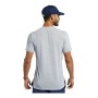 Maglia a Maniche Corte Uomo Reebok Workout Ready Supremium Grigio