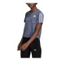 Maglia a Maniche Corte Donna Adidas Own The Run Blu Acciaio