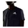 Maglia a Maniche Corte Donna Adidas Own The Run Blu Acciaio