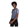 Maglia a Maniche Corte Donna Adidas Own The Run Blu Acciaio