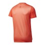 Maglia a Maniche Corte Uomo Reebok Workout Ready Tech Arancio