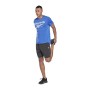 Maglia a Maniche Corte Uomo Reebok Workout Ready Supremium Azzurro