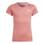 Maglia a Maniche Corte per Bambini Adidas Aeroready Salmone