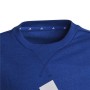 Felpa per Bambini Adidas Essentials Big Logo Azzurro