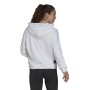 Felpa con Cappuccio Donna Adidas Sportswear Future Icons Bianco