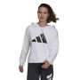 Felpa con Cappuccio Donna Adidas Sportswear Future Icons Bianco