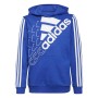 Felpa per Bambini Adidas Essentials Logo K Azzurro