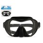 Maschera da Immersione Nero Silicone Adulti