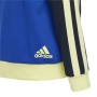 Felpa per Bambini Adidas Lil Stripe Jr Azzurro