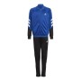 Tuta da Bambini Adidas Training XFG 3 Stripes Azzurro