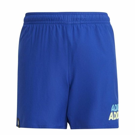 Costume da Bagno Bambino Adidas Lineage Azzurro