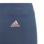 Leggings Sportivi Adidas Essentials Blu Acciaio