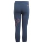 Leggings Sportivi Adidas Essentials Blu Acciaio